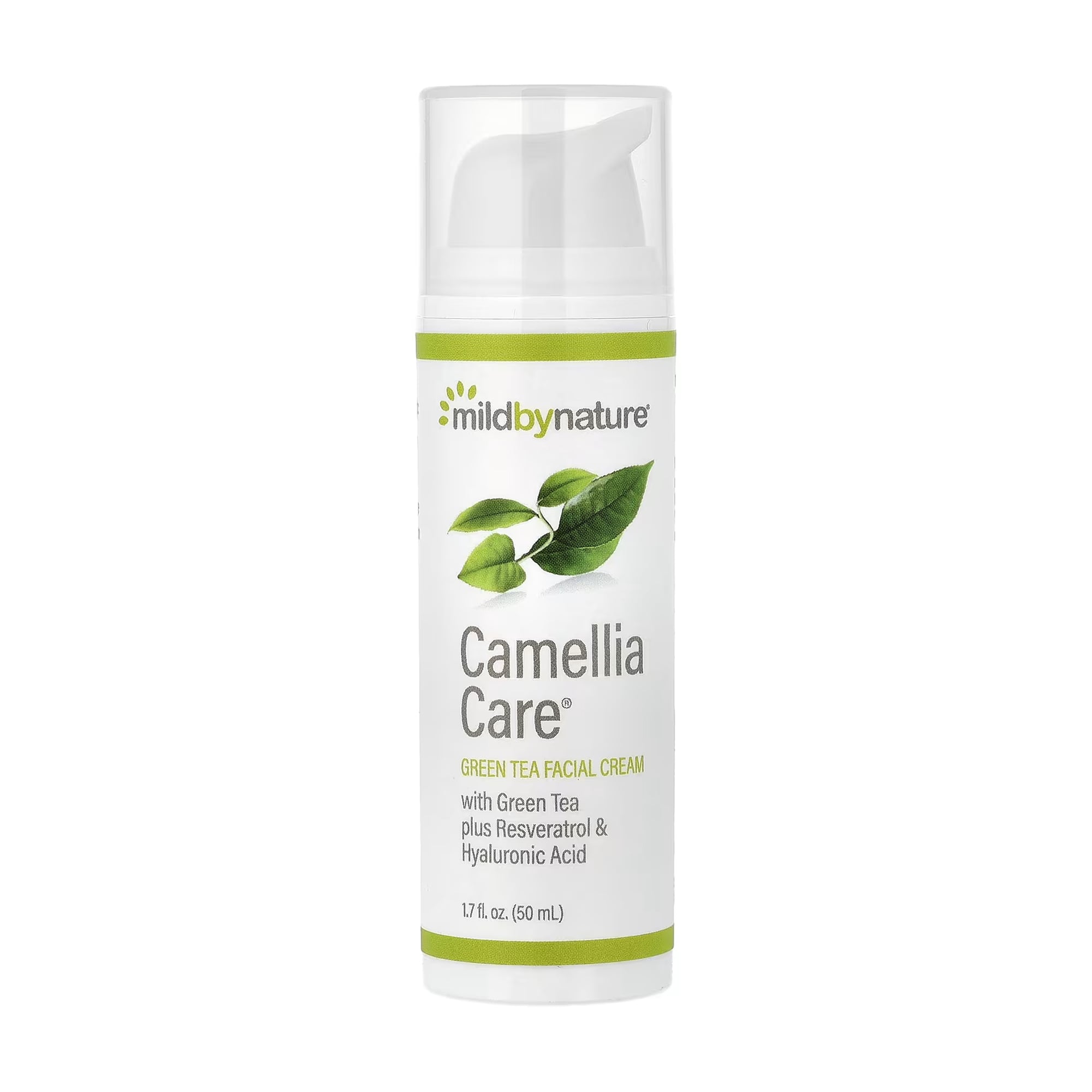Крем для обличчя mild by nature Camellia Care Green Tea Facial Cream, 50 мл
