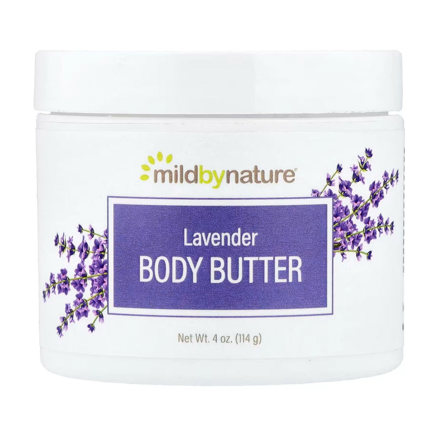 Масло для тіла mild by nature Lavender Body Butter з лавандою, 114 г