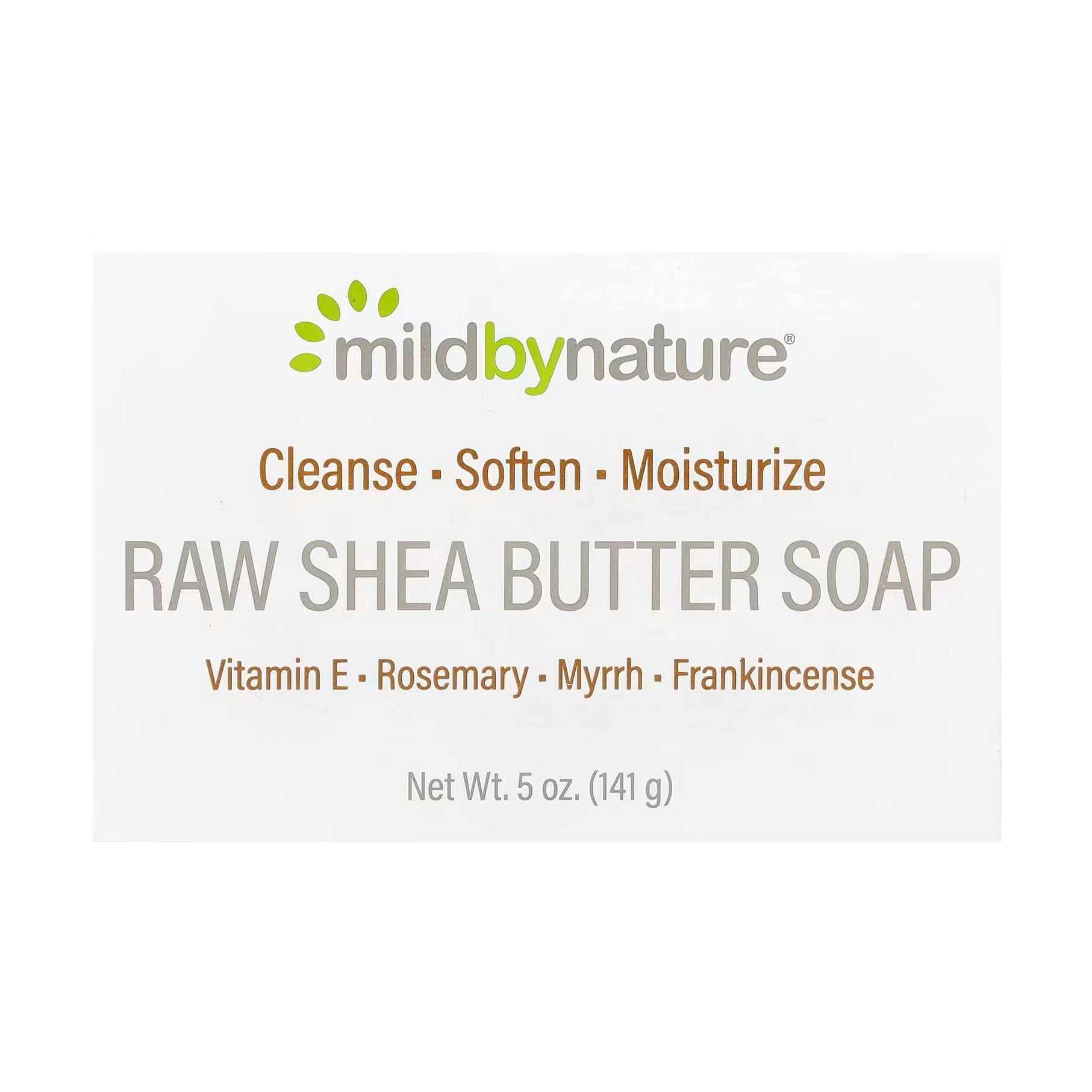 Тверде мило mild by nature Raw Shea Butter Soap з необробленою олією ши, 141 г